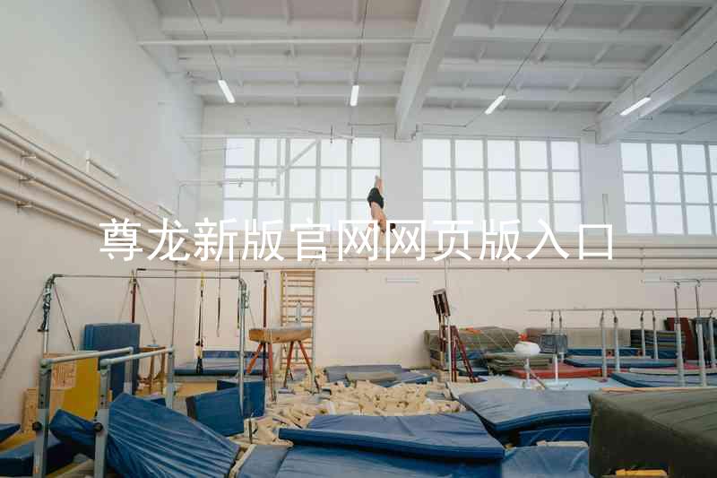 尊龙新版官网网页版入口